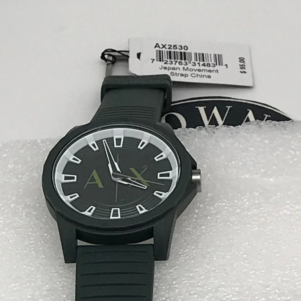 ARMANI EXCHANGE A/X  Dark Green Quartz Analog Watch NWT